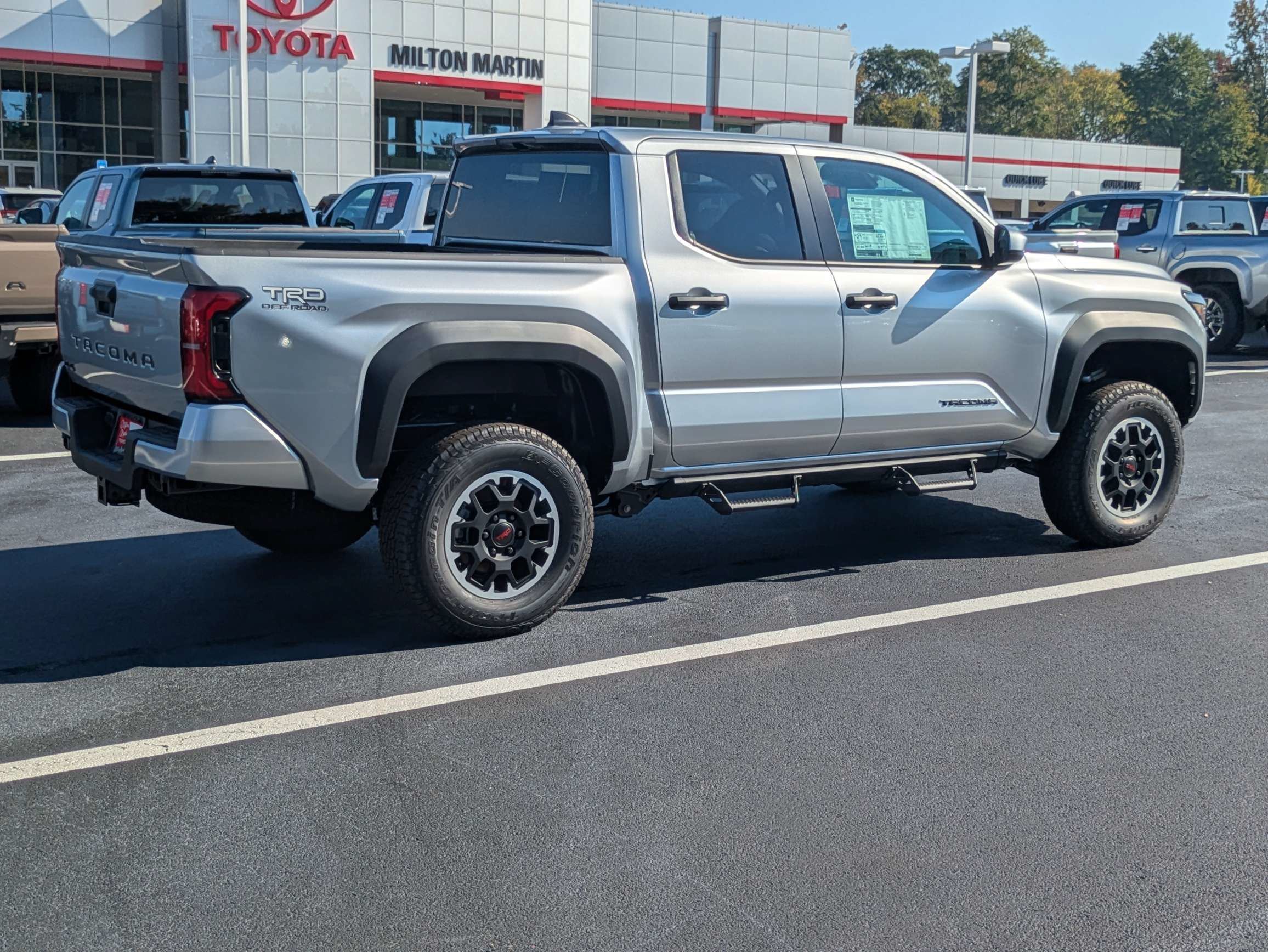 New 2026 Celestial Silver Metallic Toyota TRD Off-Road image 4