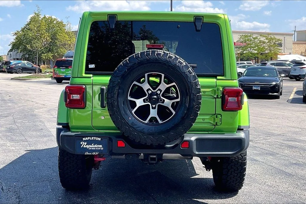 Used 2019 Green Jeep Unlimited Rubicon image 3