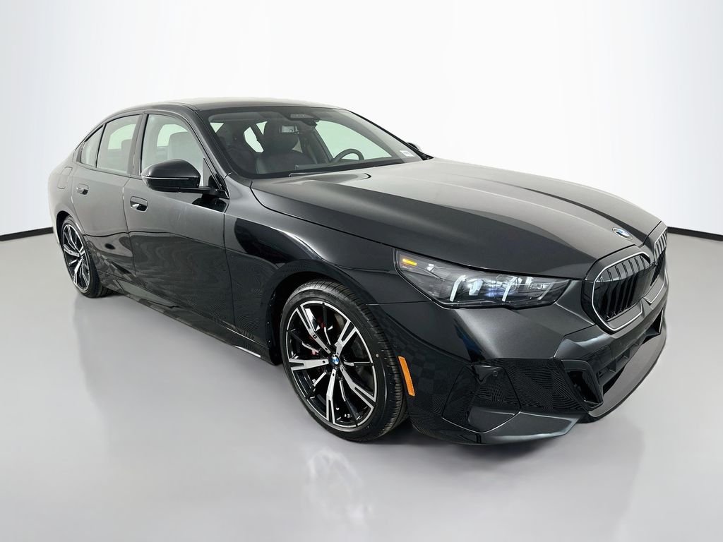 New 2027 Black Sapphire Metallic BMW 540i xDrive image 3