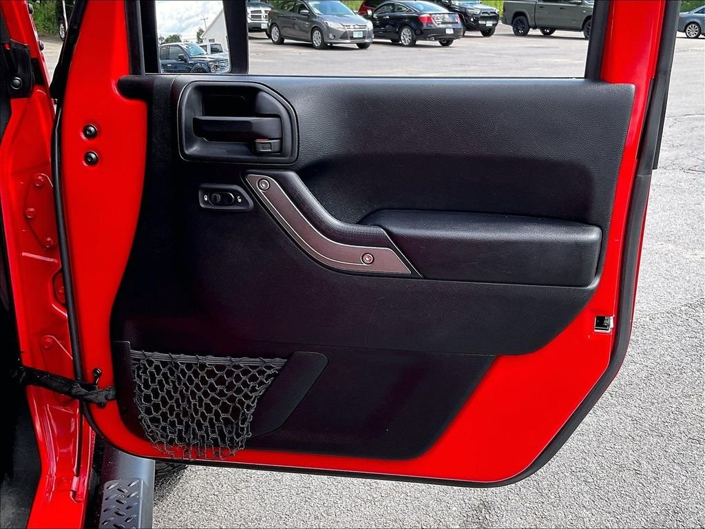 Used 2017 Red Jeep Unlimited Sport image 25