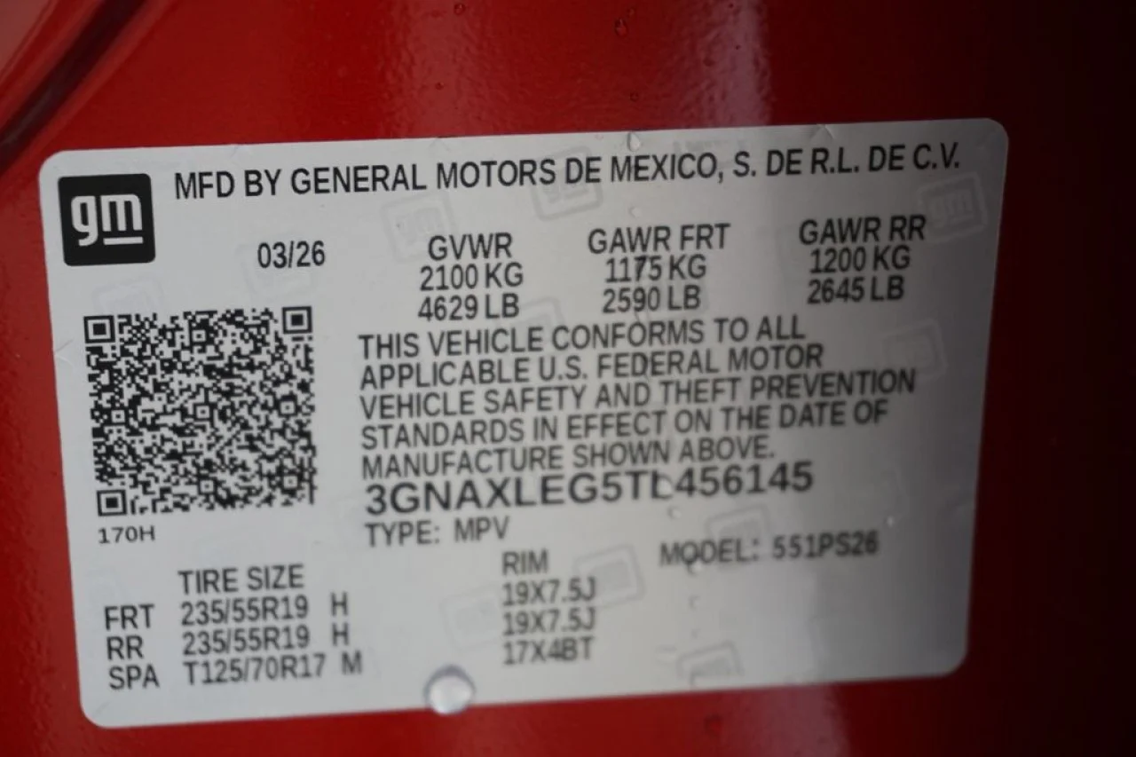 New 2026 Radiant Red Tintcoat Chevrolet RS image 35