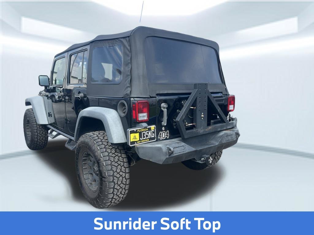 Used 2018 Black Jeep Unlimited Sport image 5