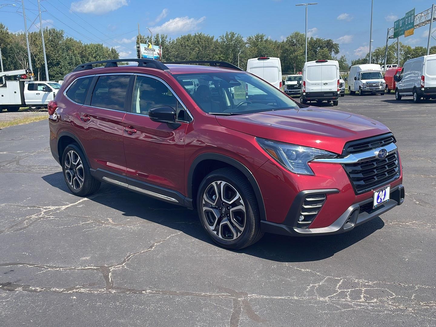 Used 2024 Crimson Red Pearl Subaru Limited image 7
