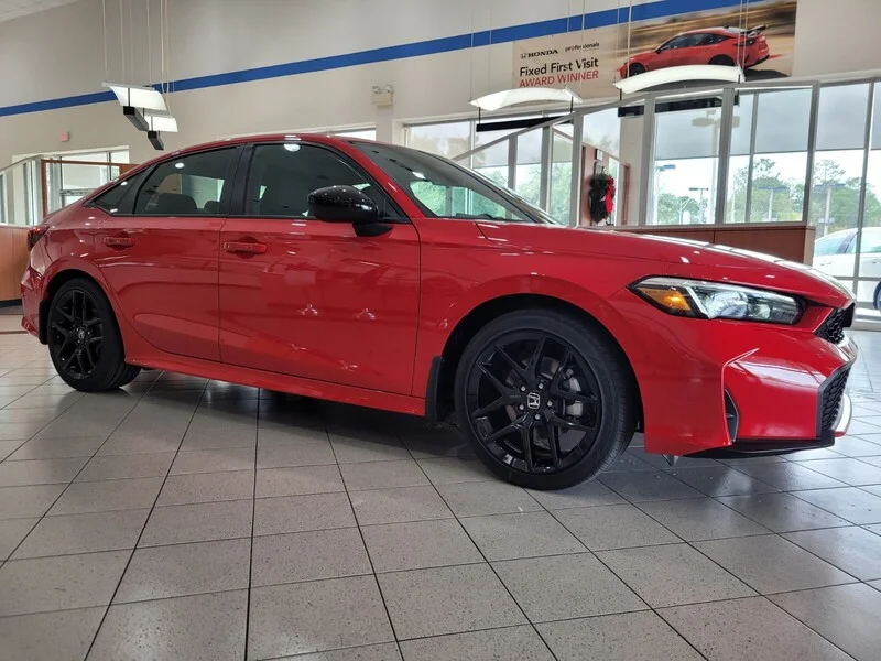 New 2026 Rallye Red Honda SPORT CVT image 3