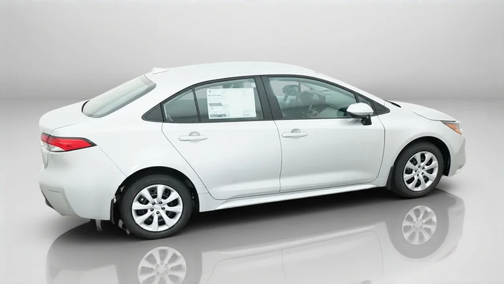 New 2027 Classic Silver Metallic Toyota LE image 21