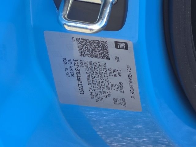 Used 2022 Blue Chevrolet Stingray image 30