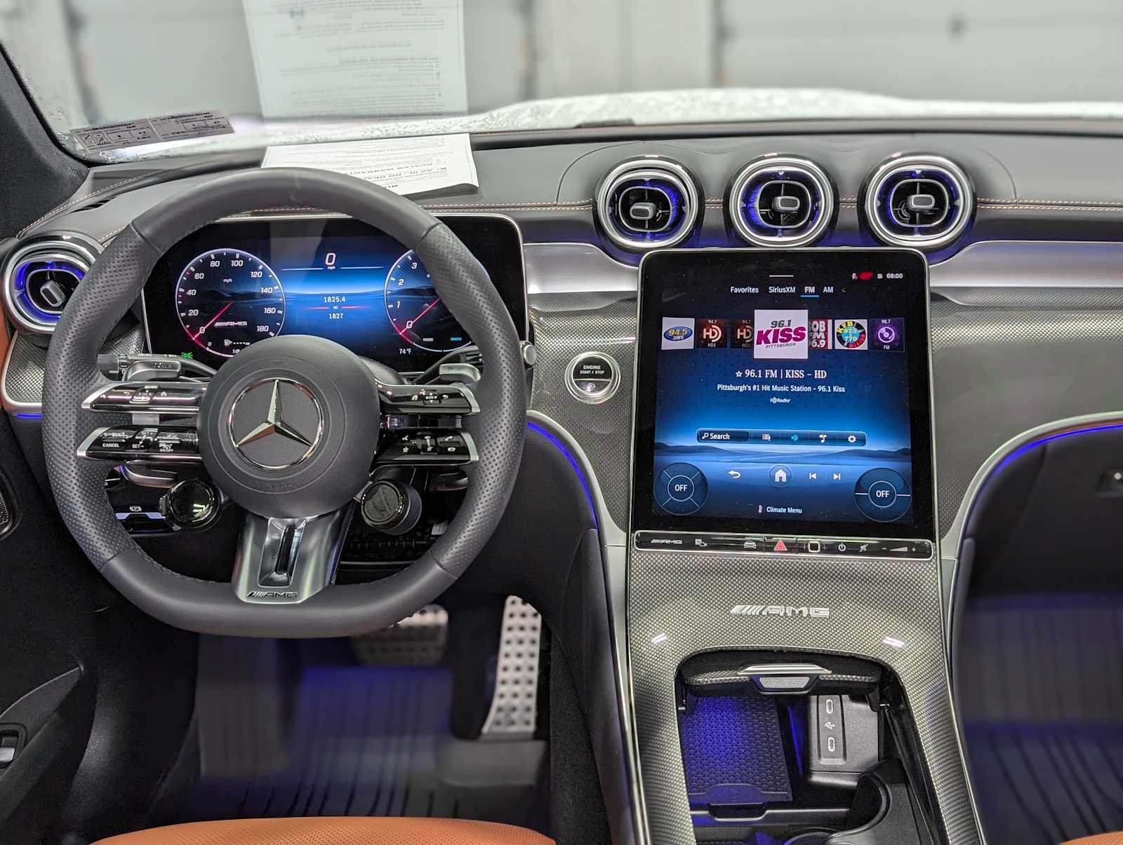 Certified Used 2026 MANUFAKTUR Moonlight White Metallic Mercedes-Benz AMG® GLC 43 image 5