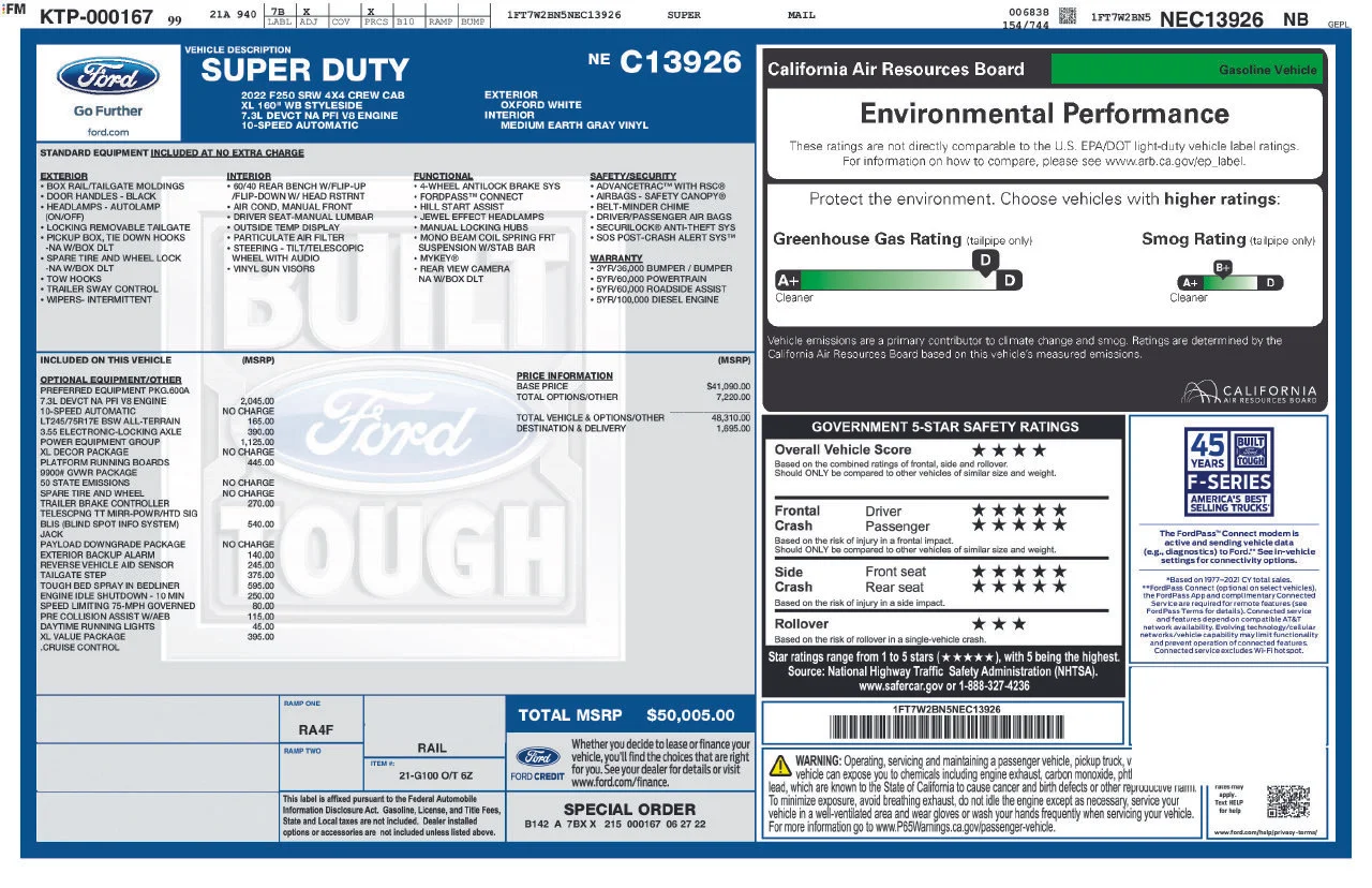 Used 2022 White Ford XL image 53