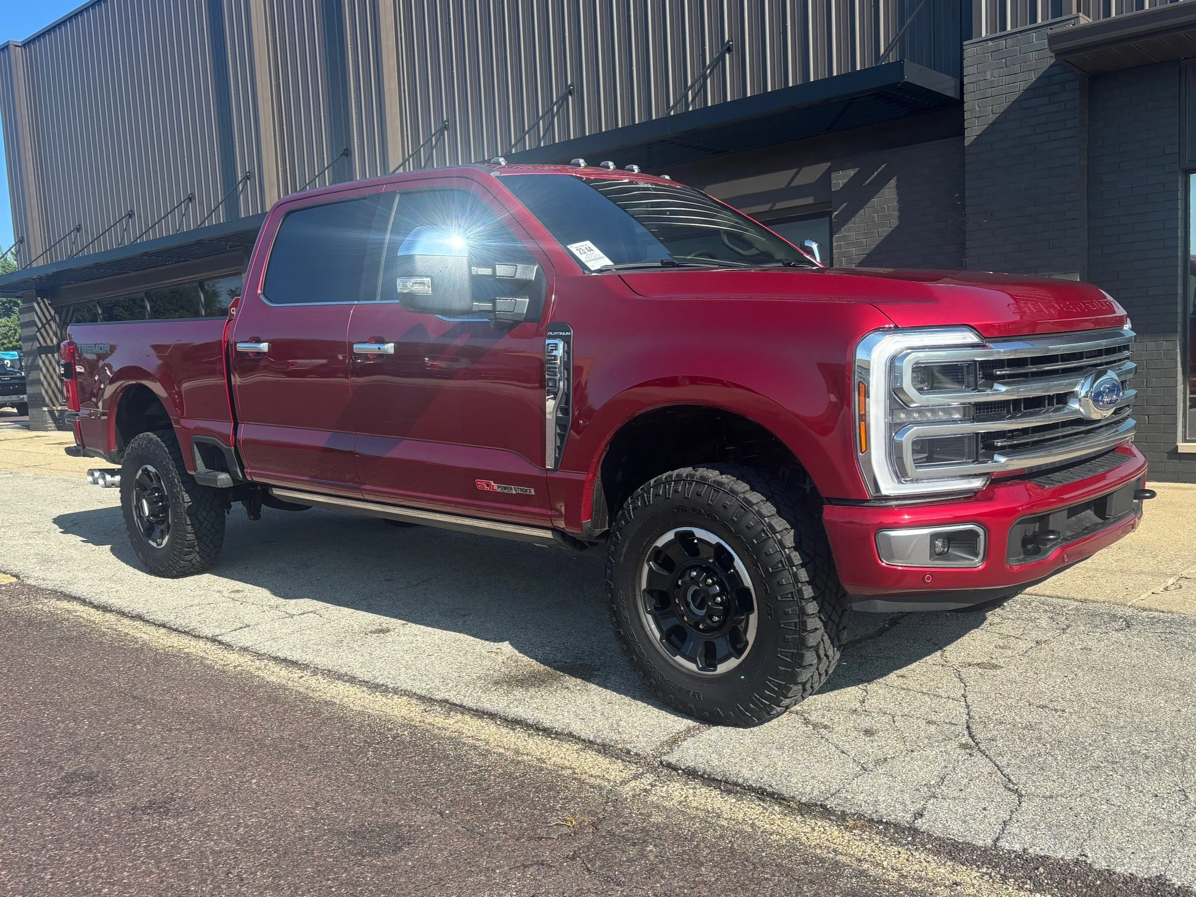 Used 2026 Ruby Red Metallic Tinted Clearcoat Ford Platinum image 3