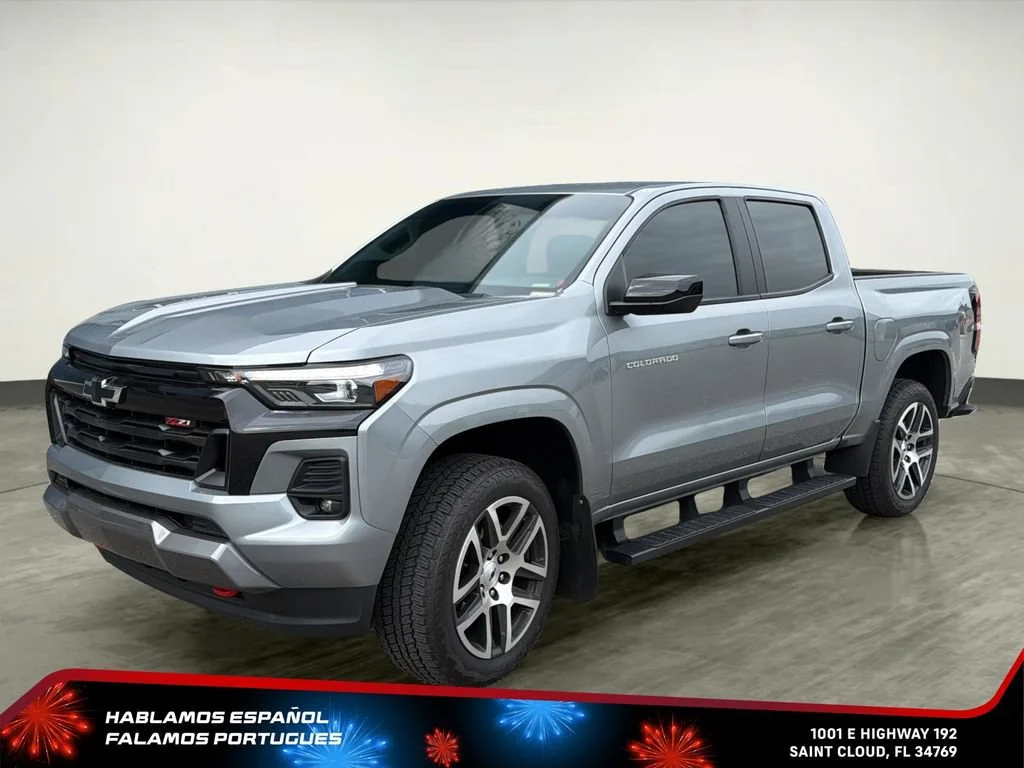 Used 2024 Sterling Gray Metallic Chevrolet Z71 image 2