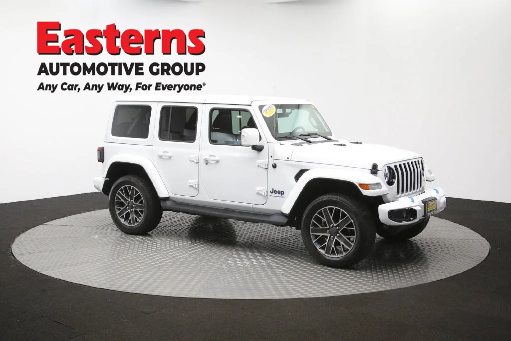 Used 2023 White Jeep Sahara 4xe image 49