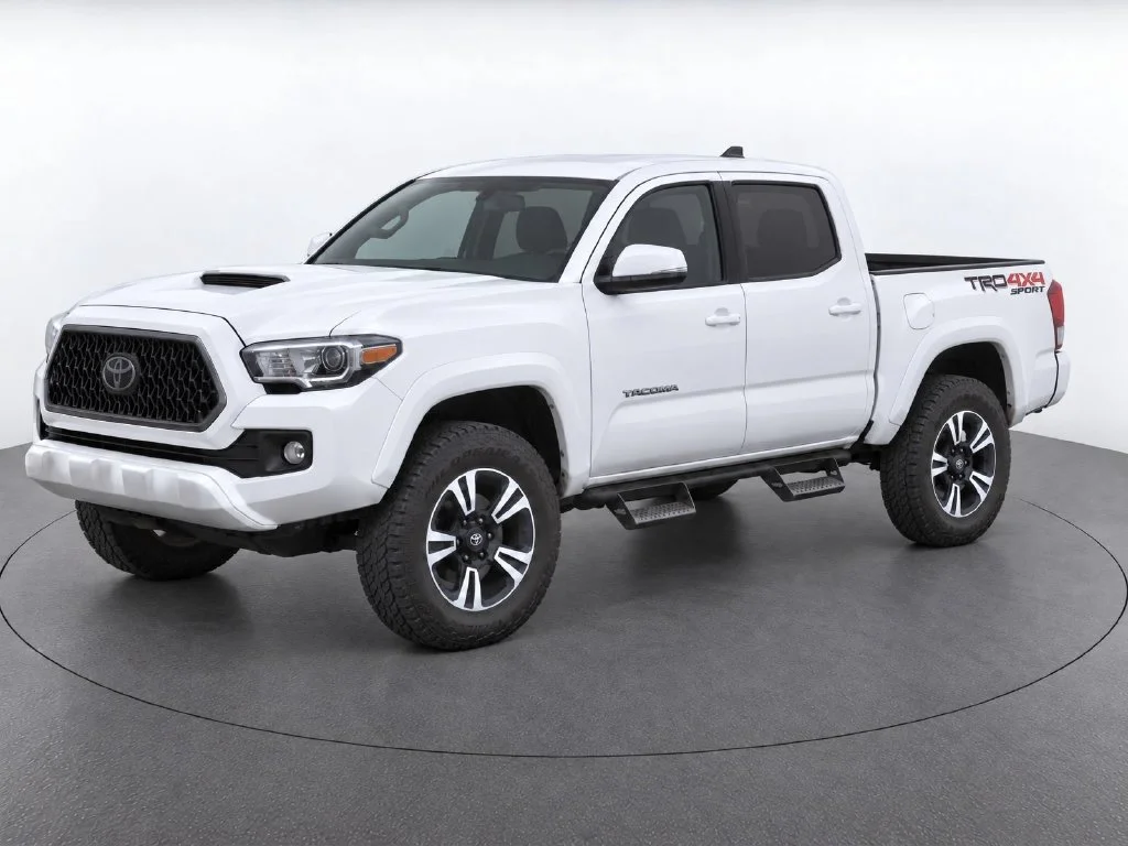 Used 2019 White Toyota TRD Sport image 2