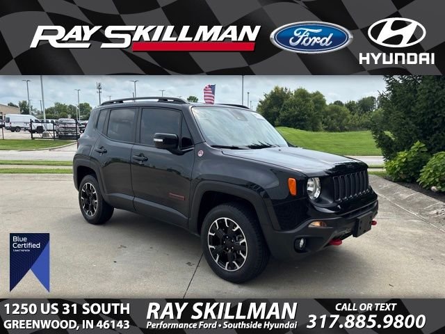 Used 2023 Black Jeep Trailhawk image 1