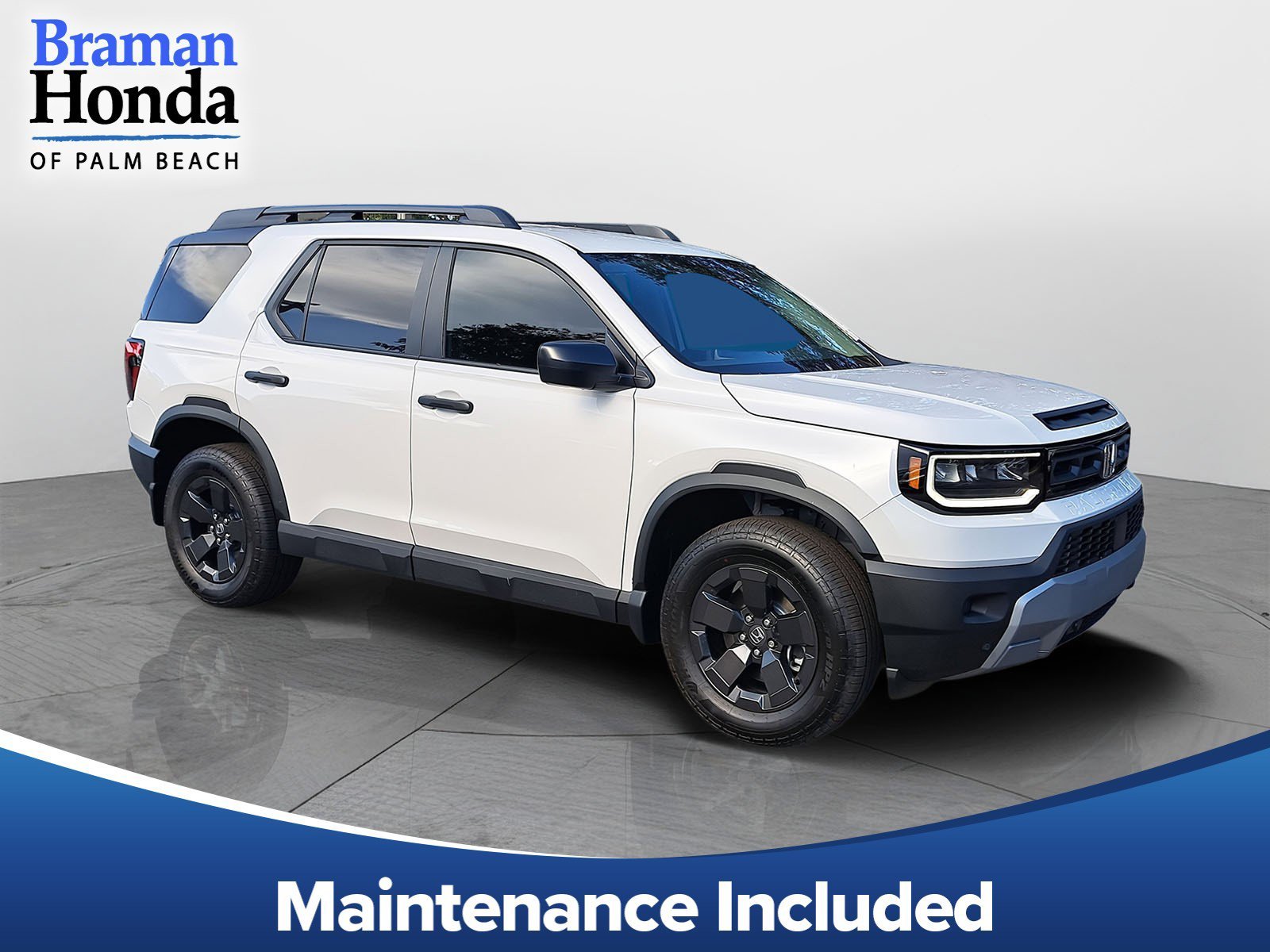 New 2026 Platinum White Pearl Honda RTL image 1