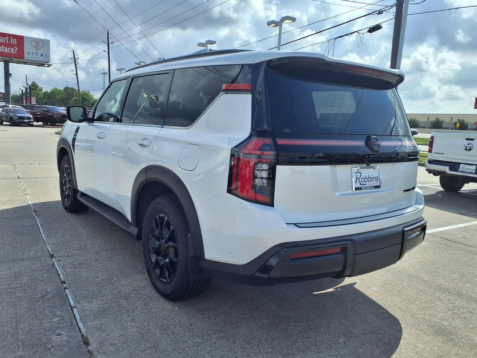 2026 Nissan Armada PRO-4X® White at Robbins Nissan