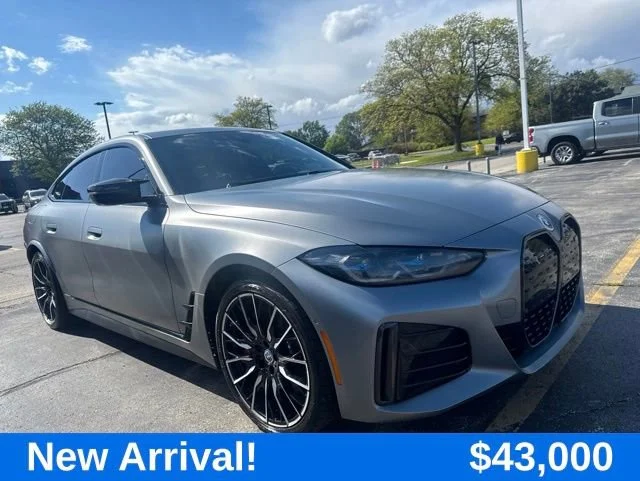Used 2023 BMW i4 M50 with VIN WBY33AW04PFP55708 for sale in Oak Lawn, IL