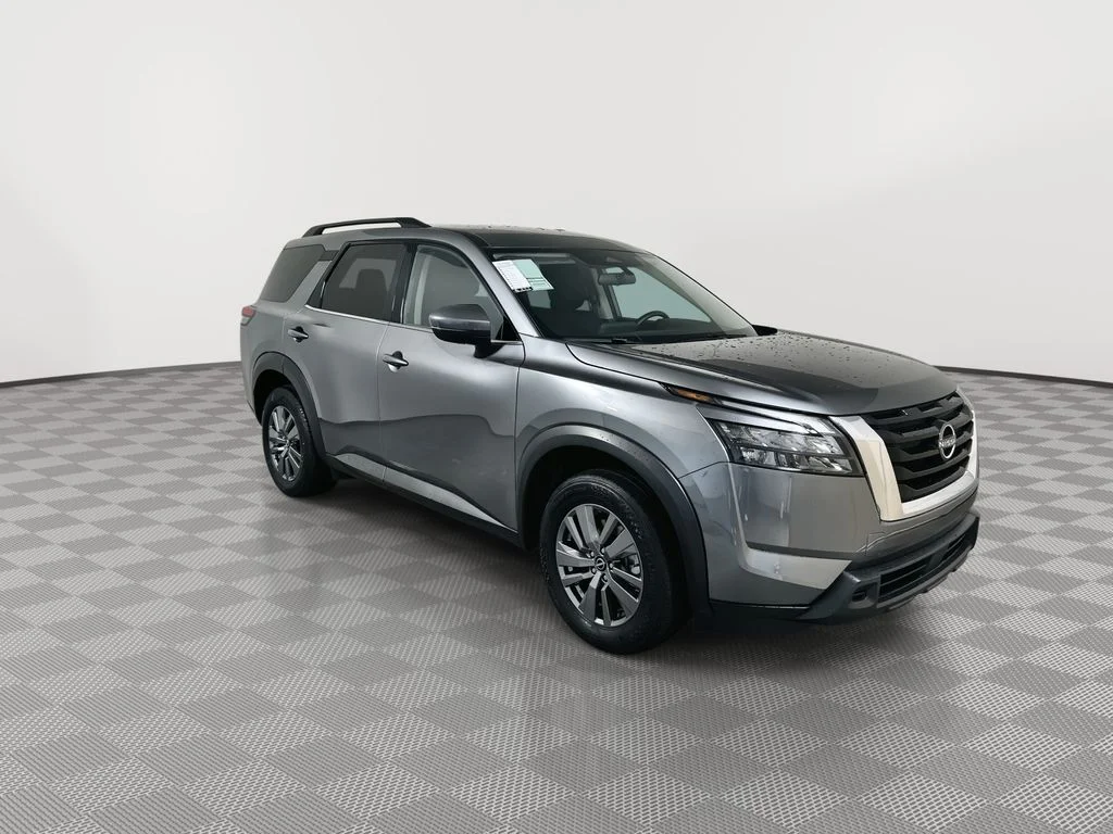 Certified Used 2025 Gray Nissan SV image 2