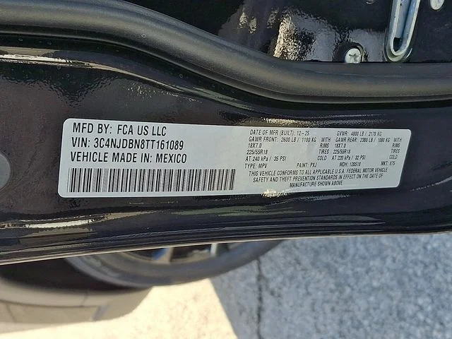 New 2026 Black Jeep Latitude image 22