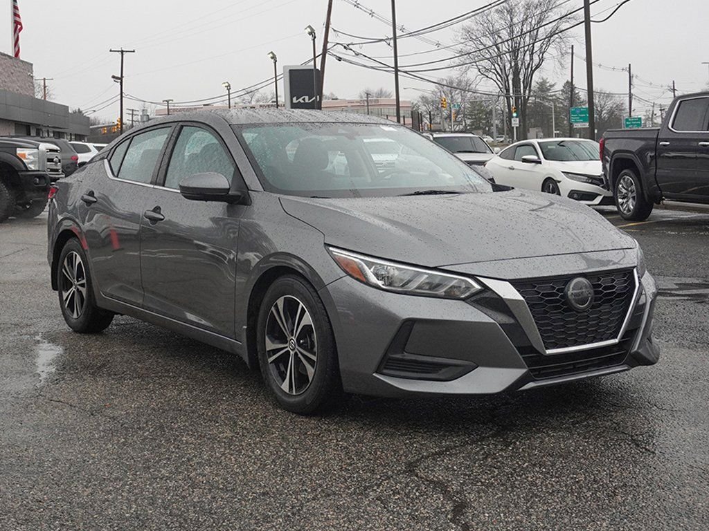 Used 2020 Nissan Sentra SV with VIN 3N1AB8CV3LY206236 for sale in Riverdale, NJ