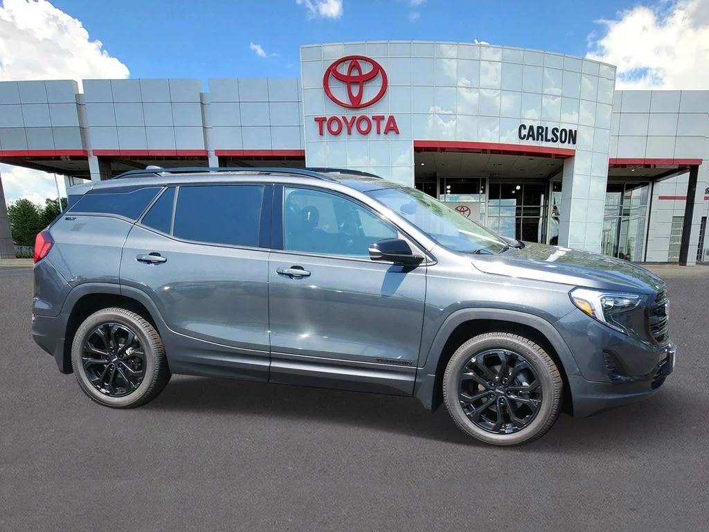 Used 2021 GMC Terrain SLT with VIN 3GKALVEV7ML342281 for sale in Minneapolis, Minnesota