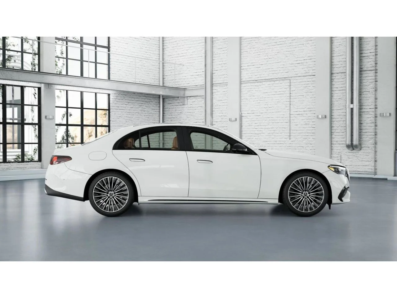New 2027 Polar White Mercedes-Benz E 350 image 2