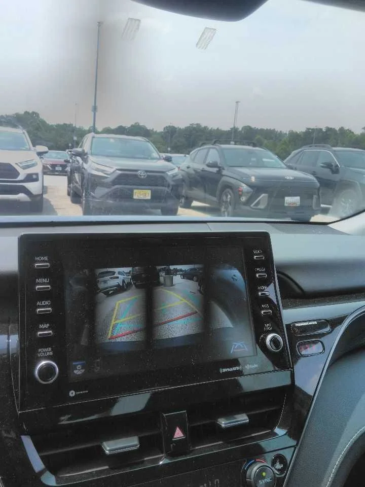 Used 2024 Blue Toyota XSE image 3