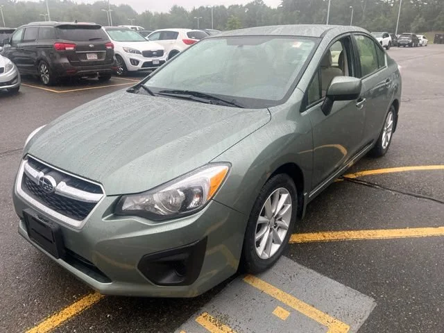 Used 2014 Jasmine Green Metallic Subaru Premium image 7