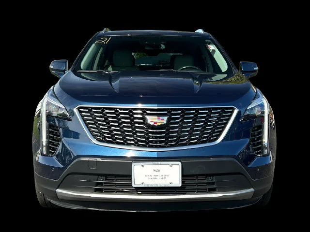 Used 2021 Blue Cadillac Premium Luxury image 2