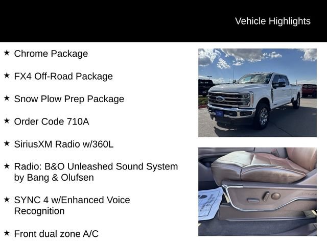 Certified Used 2023 Oxford White Ford King Ranch image 8