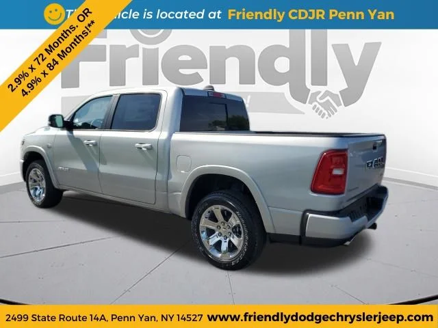 New 2026 Silver Zynith Exterior Paint RAM Big Horn/Lone Star image 3