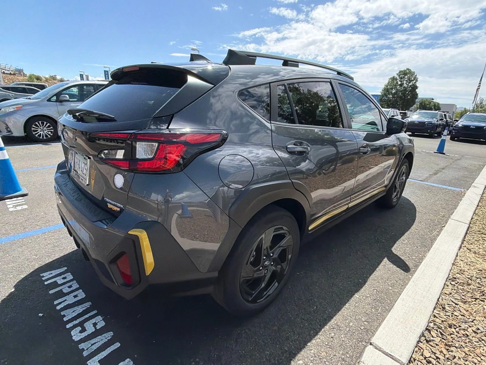 Used 2024 Gray Subaru Sport image 4