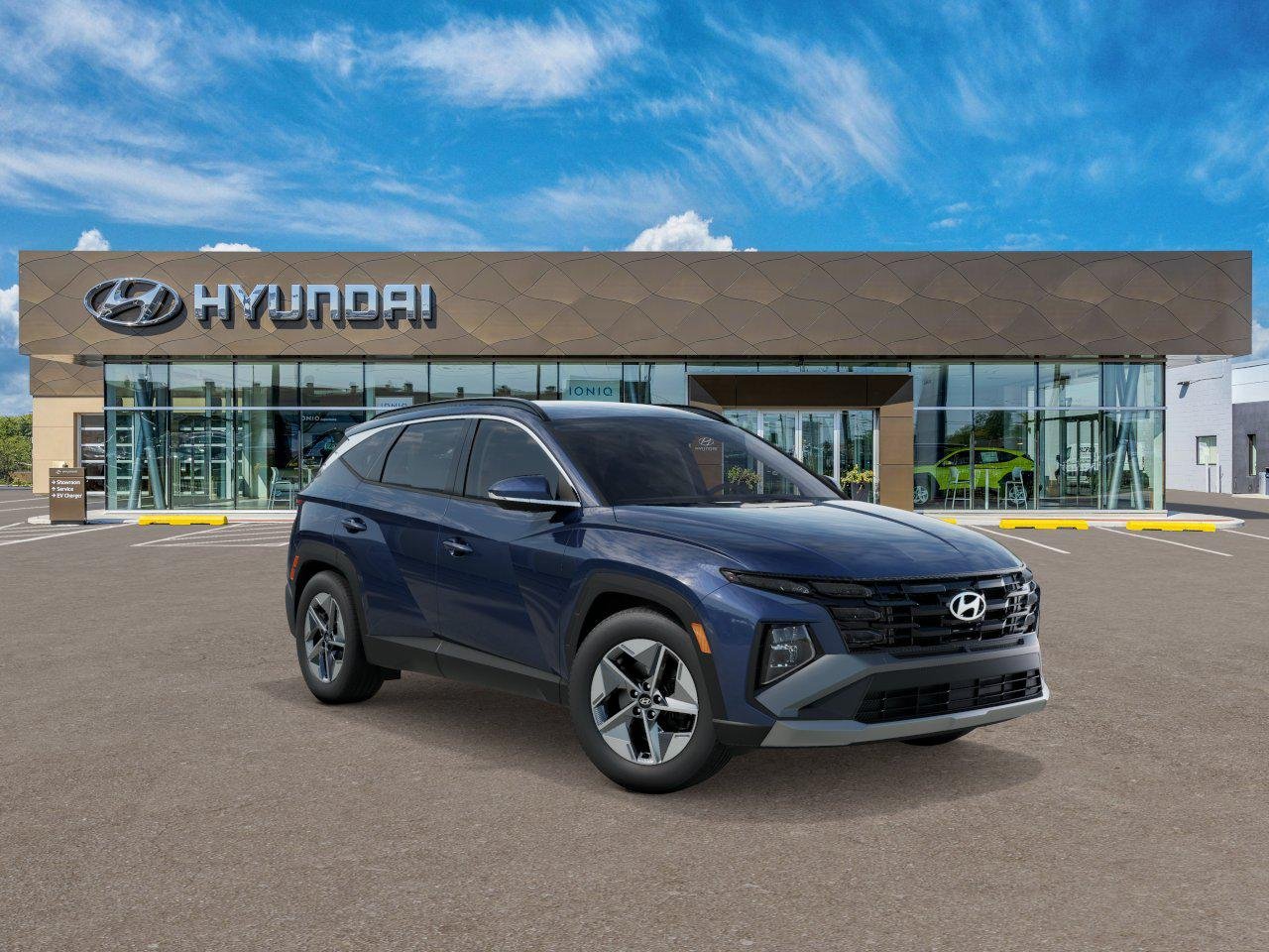 New 2026 Blue Hyundai SEL FWD image 2