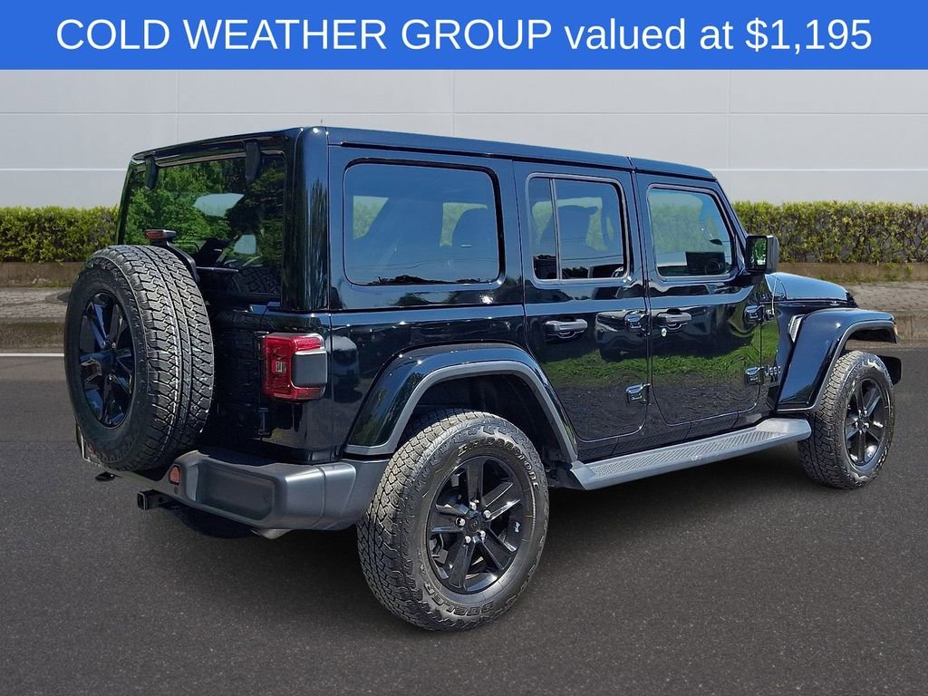 Used 2022 Black Jeep Sahara Altitude 4x4 image 6