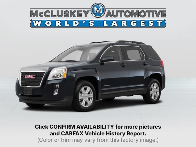 Used 2015 CARBON BLACK METALLIC GMC SLE image 1