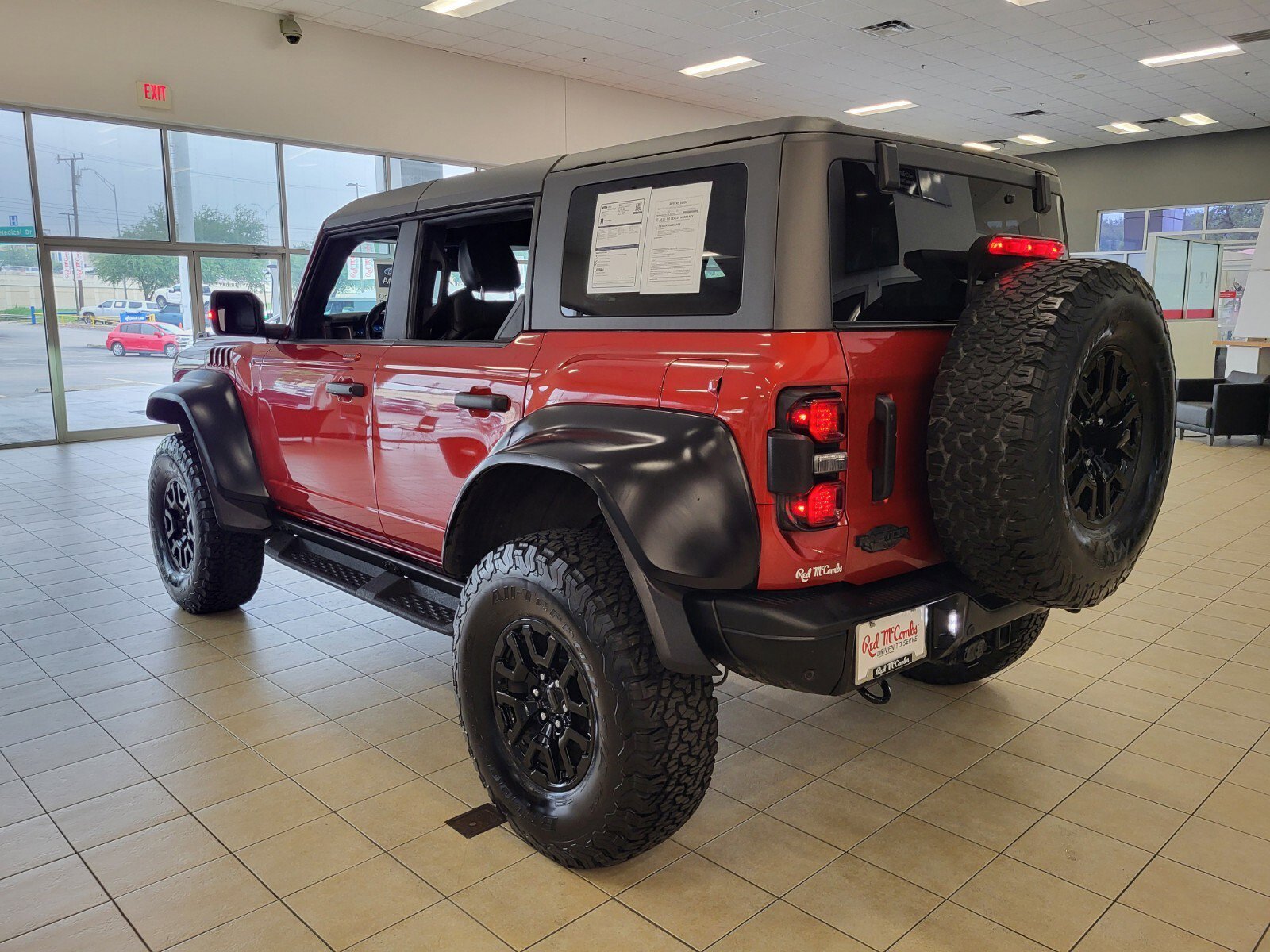 Used 2023 Red Ford Raptor image 4