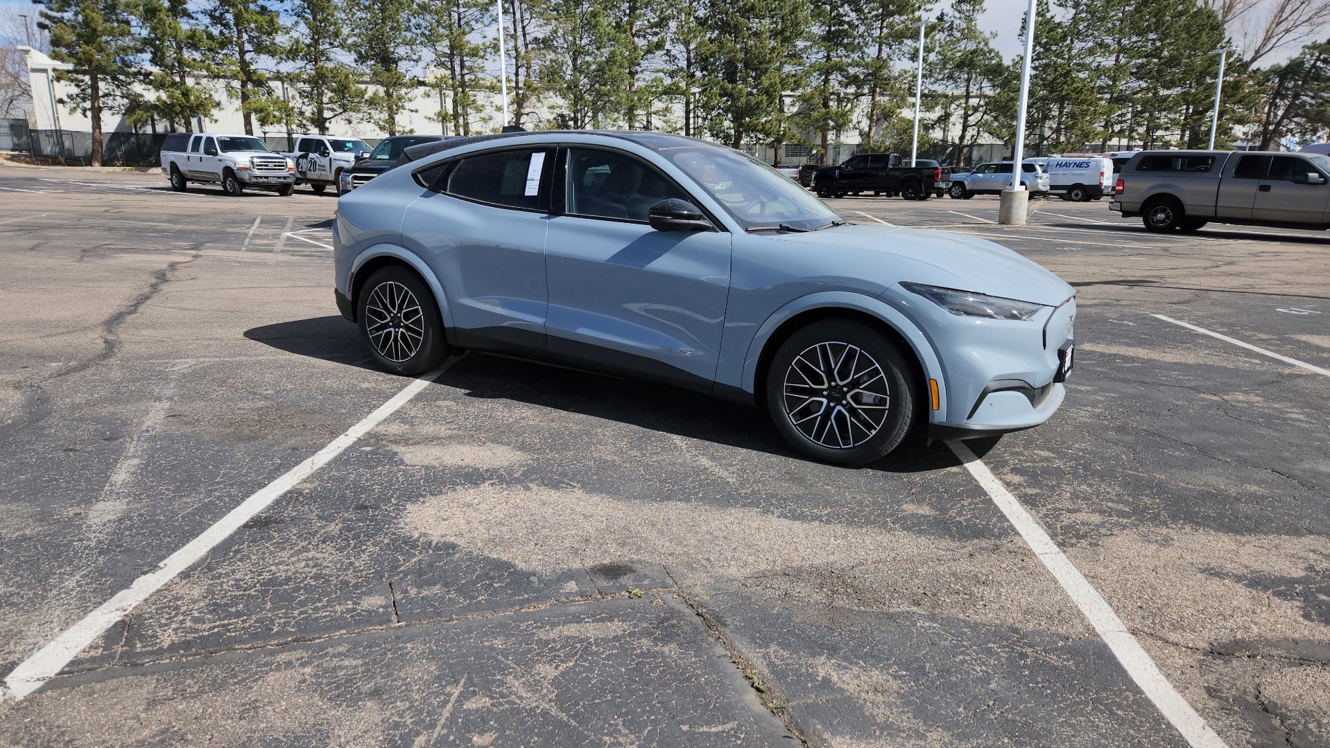 New 2026 Glacier Gray Metallic Tri-coat Ford Premium image 18