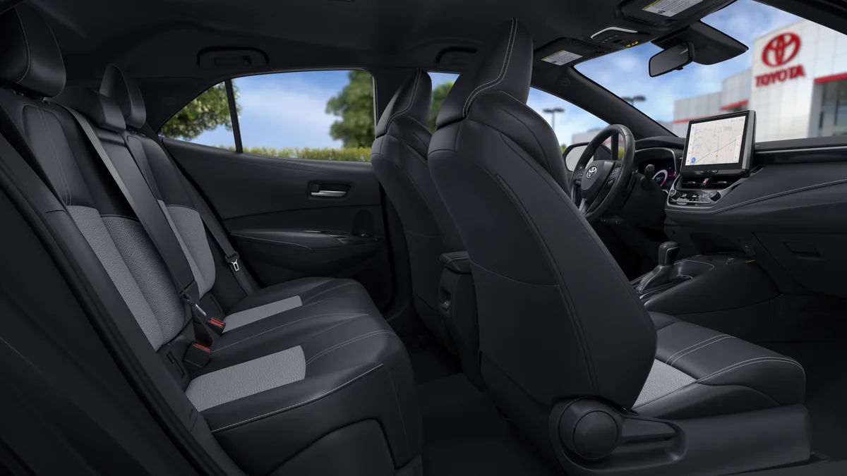 New 2027 Wind Chill Pearl with Black roof Toyota XSE image 21