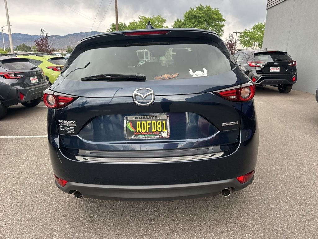 Used 2021 Blue Mazda Grand Touring image 8