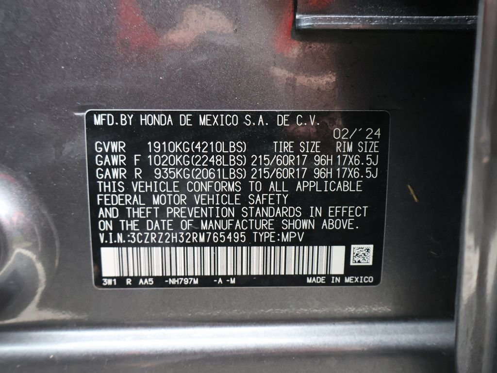 Used 2024 Gray Honda LX image 13