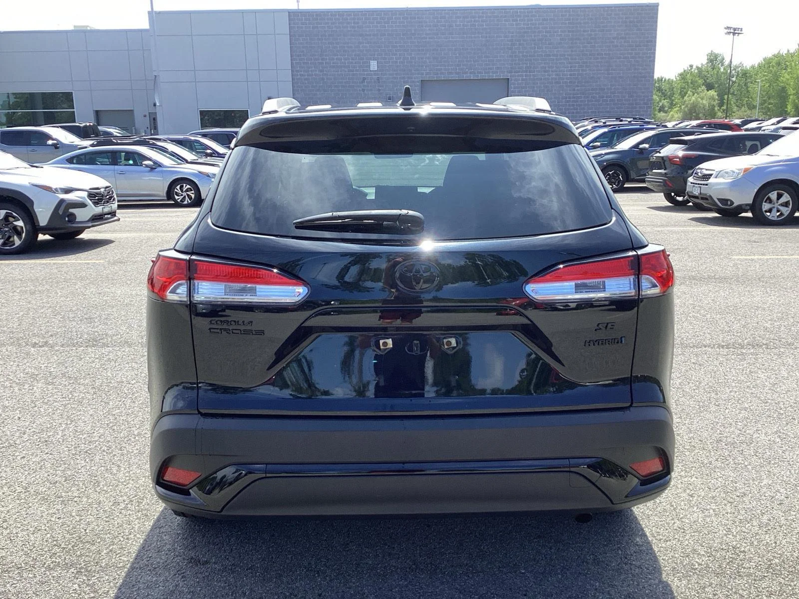 Used 2023 Jet Black Toyota Hybrid SE image 6