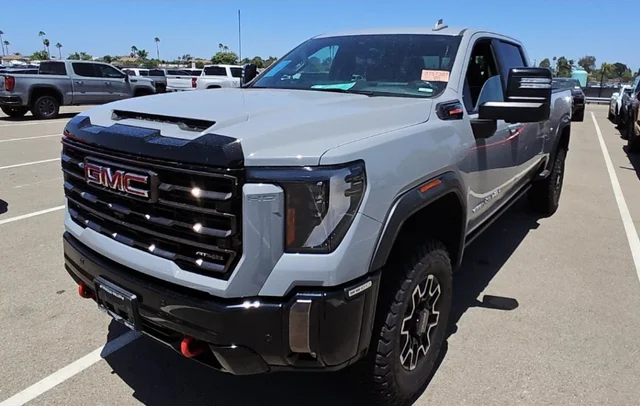 Used 2024 Gray GMC AT4X image 3