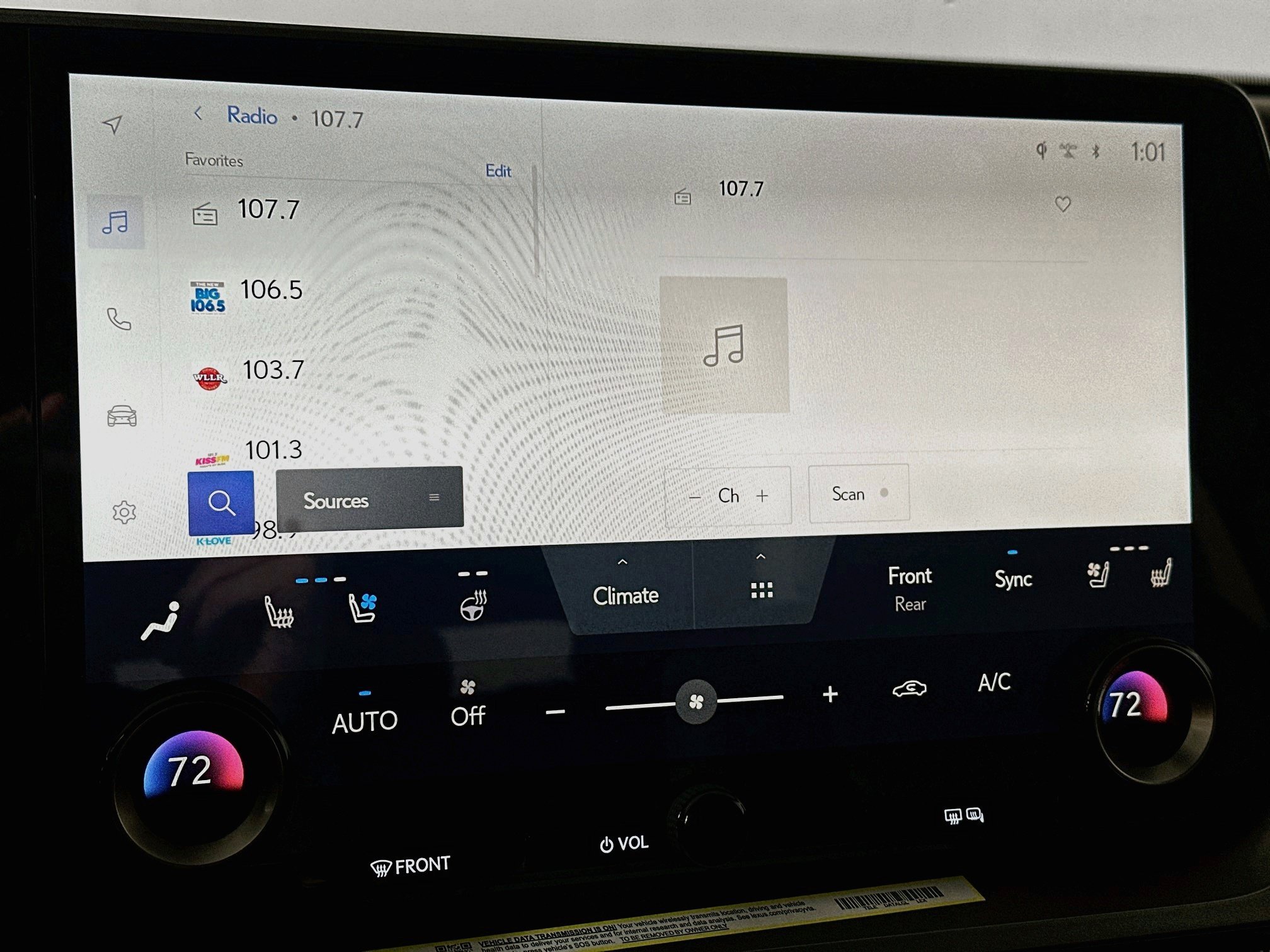 New 2026 Cloudburst Gray Lexus  350 LUXURY AWD image 14