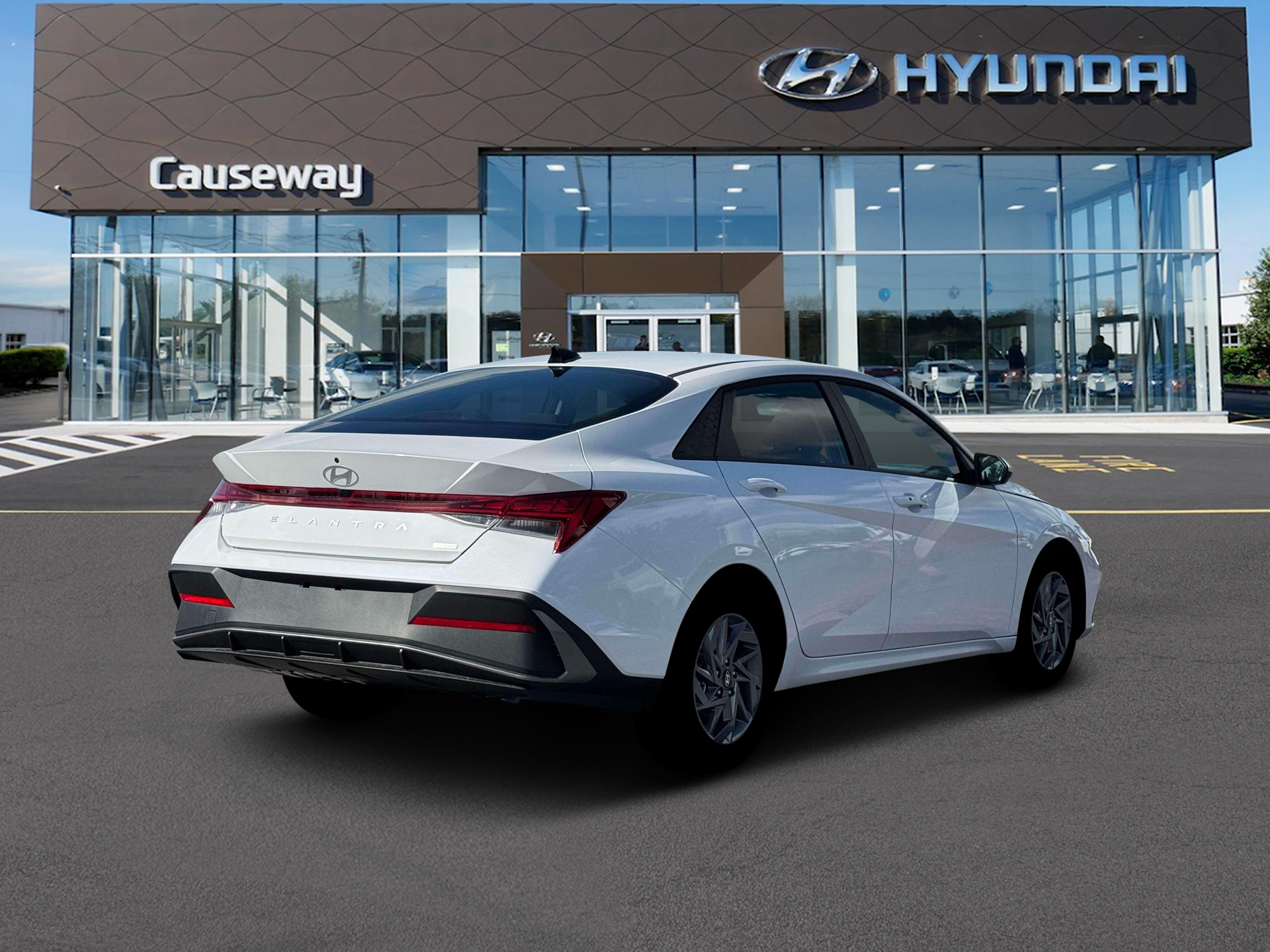 New 2026 White Hyundai Blue image 7