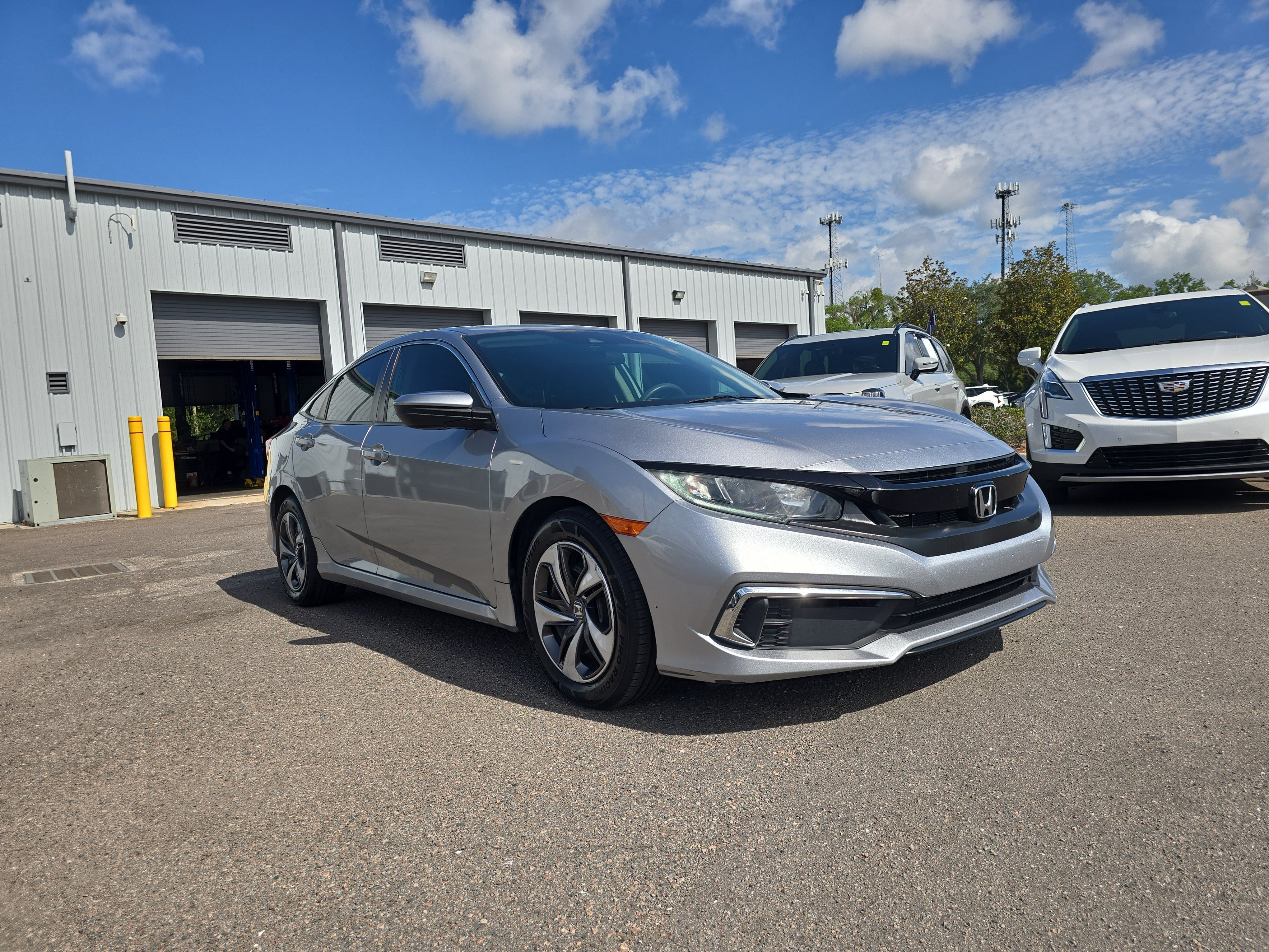 Used 2019 Honda Civic LX with VIN 19XFC2F6XKE014362 for sale in Zephyrhills, FL