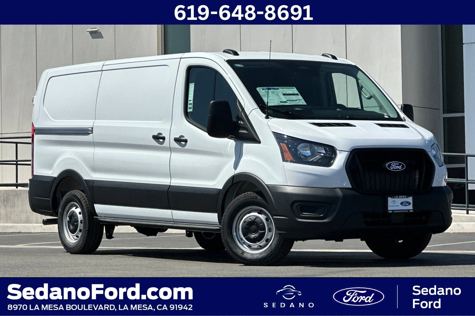 New 2026 Oxford White Ford Cargo Van image 1