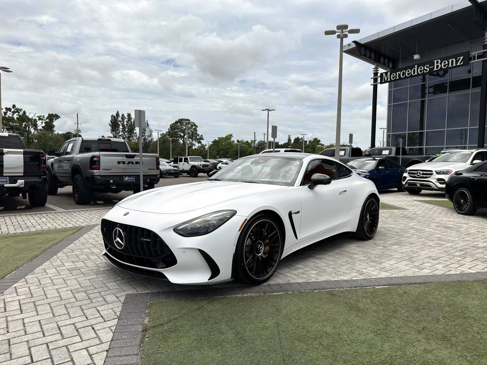 New 2026 White Mercedes-Benz 55 Coupe image 2
