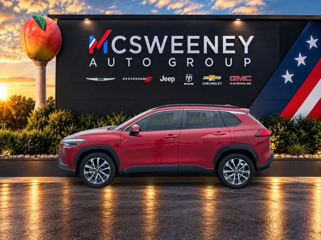 Used 2023 Red Toyota XLE image 2