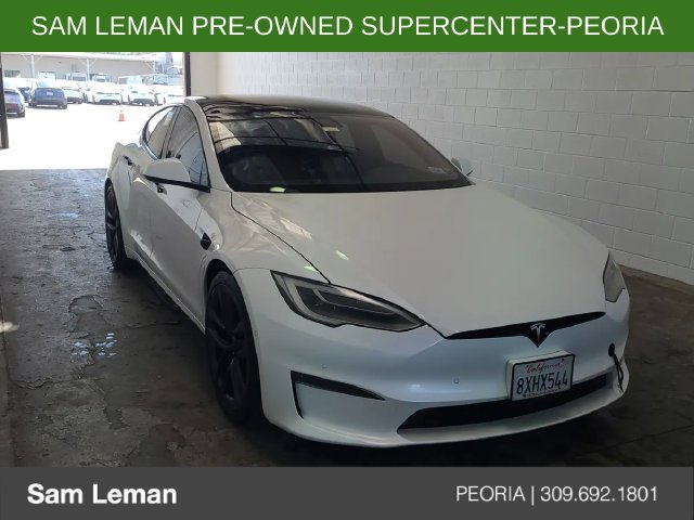 Used 2021 White Tesla Long Range image 1