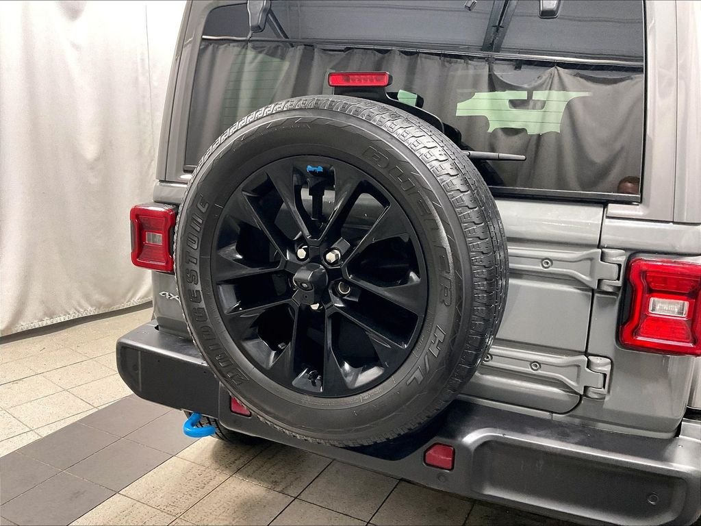 Used 2023 Gray Jeep Sahara 4xe image 28