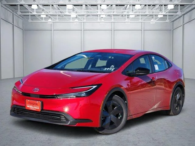 New 2027 Red Toyota LE Front-Wheel Drive image 1